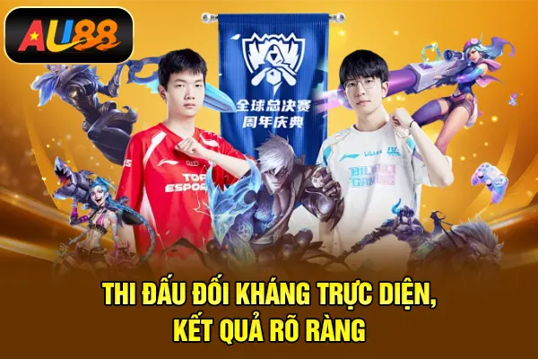 Thi đấu đối kháng trực diện, kết quả rõ ràng
